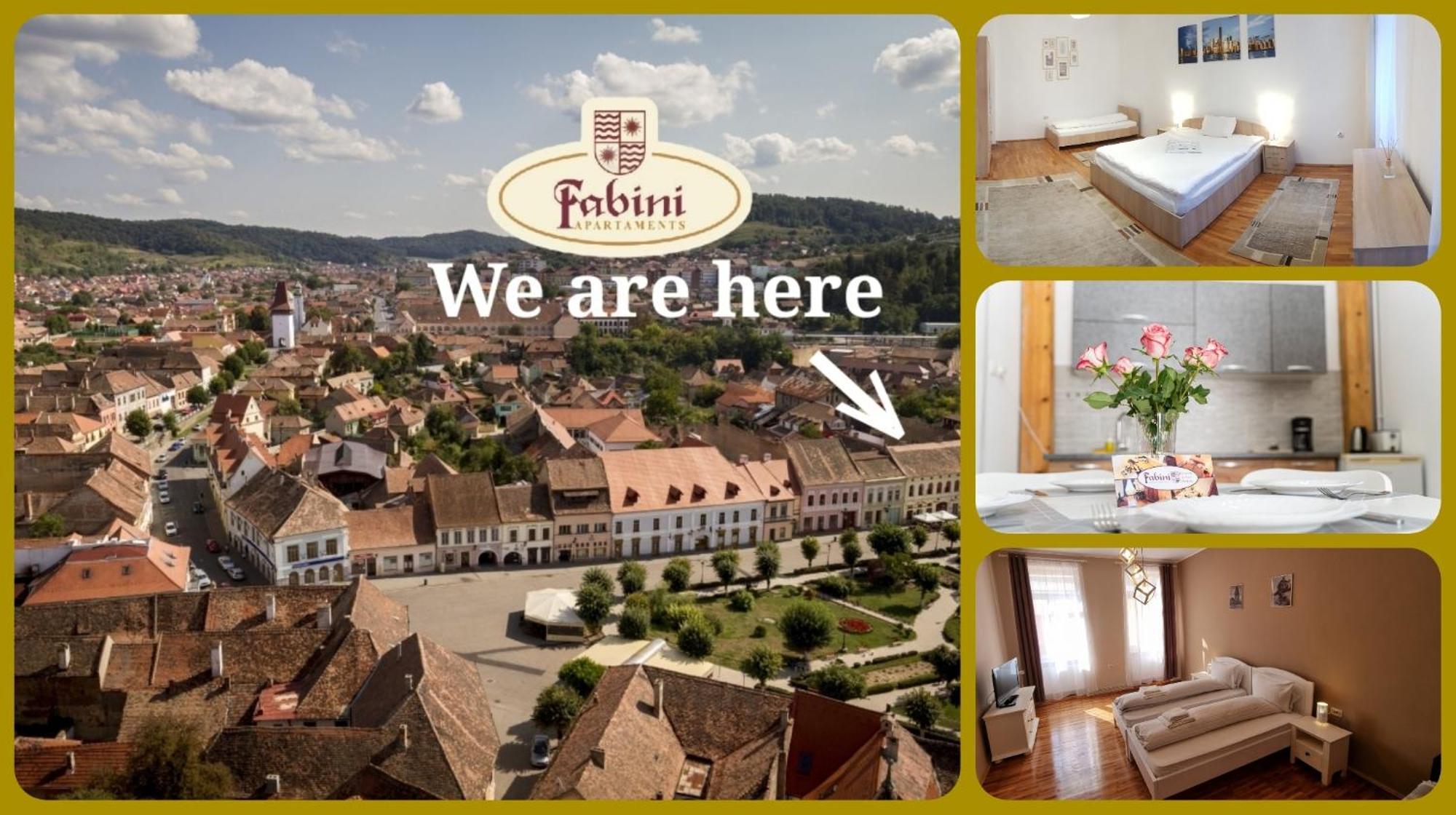 Fabini Apartments Mediaş Eksteriør billede